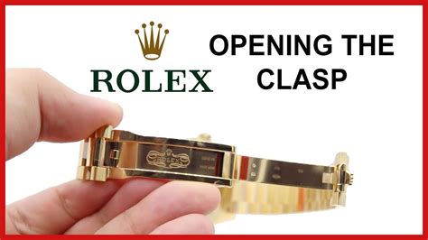 rolex chiusura|How to open Rolex Day.